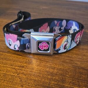 Hot Topic My Little Pony Belt with Seatbelt Buckle